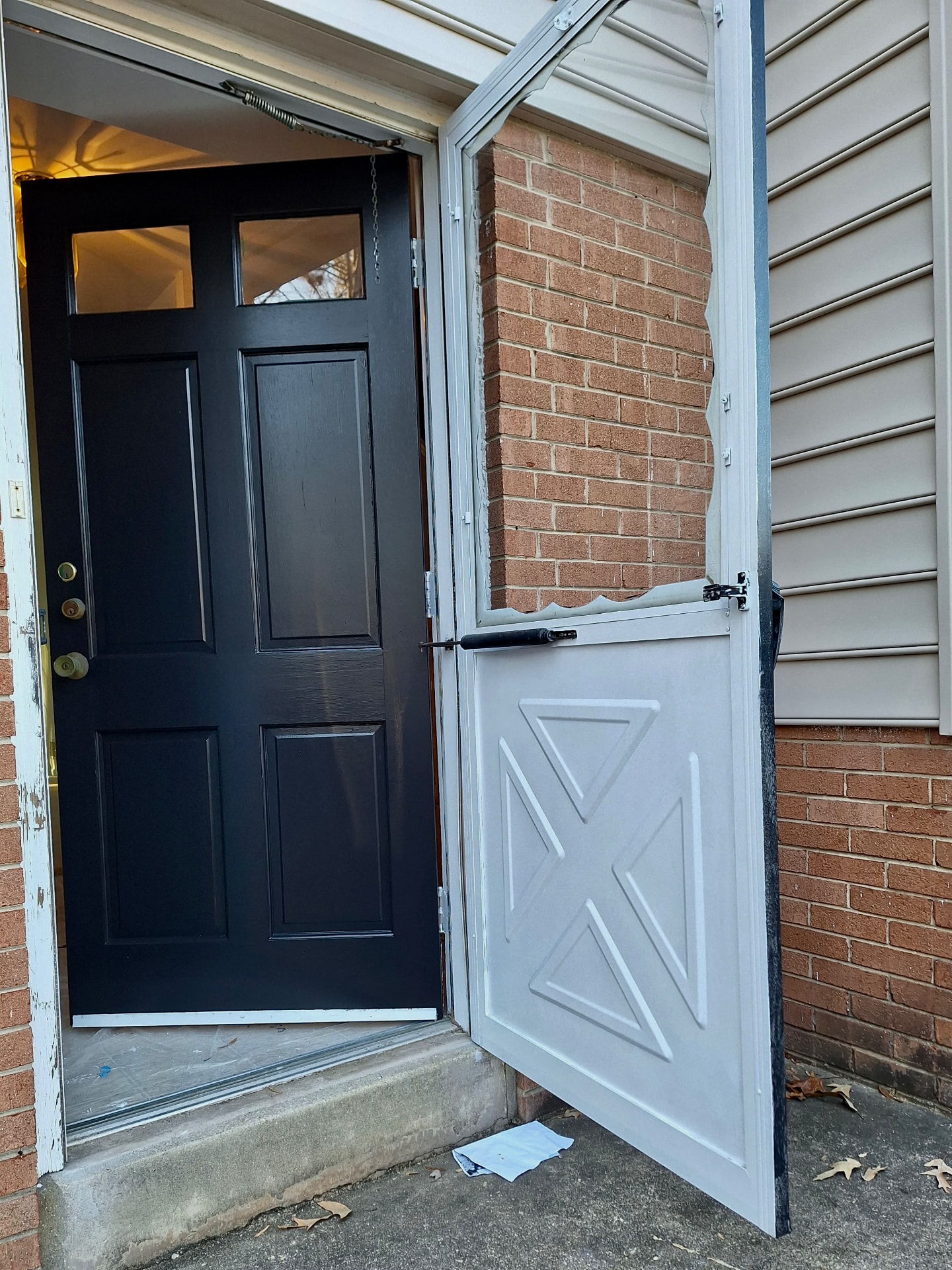 Door Painting — Before