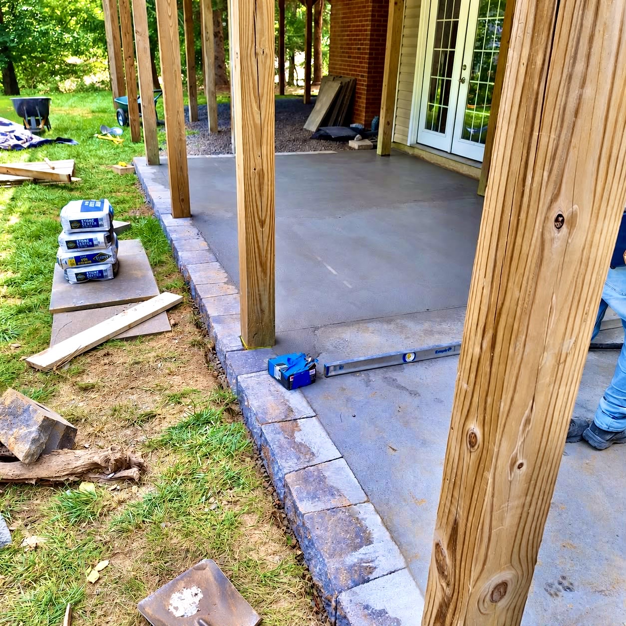 Patio Improvement — Finished
