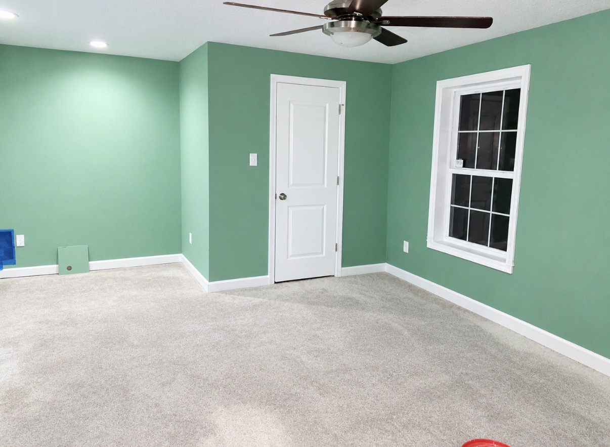 Interior Painting — Green Room